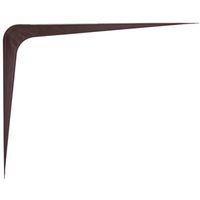 BRACKET SHELF CHOCOLATE 10X12