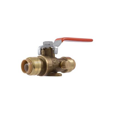 1/2" Ball Valve & Drain