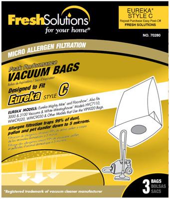 3PK EUREKA C VAC BAG