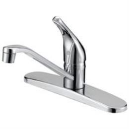 FAUCET KITCHEN 8IN LEVER CHRM