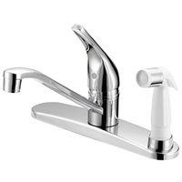 FAUCET KITCHEN 8IN LEVER CHRM