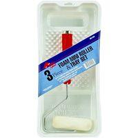 ROLLER TRAY KIT 3PC PLSTC 4IN