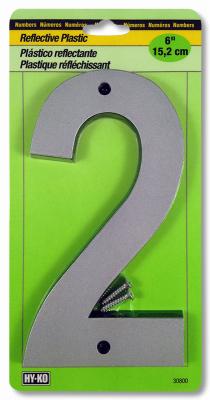 6" Reflect Plas #2/Trim