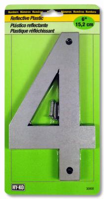 6" Reflect Plas #4/Trim