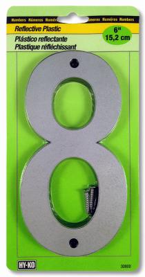 6" Reflect Plas #8/Trim