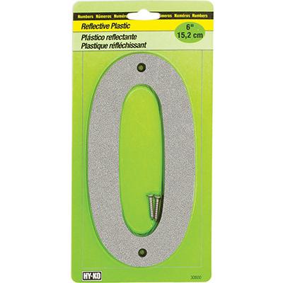 6" Reflect Plas #0/Trim