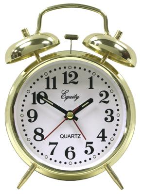 Keywind Twinbell Clock