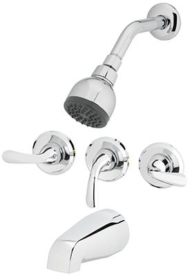 HP CHR 3LEV SHWR FAUCET