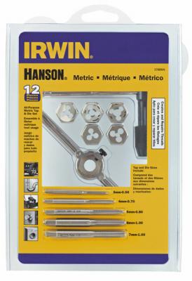 12PC MET TAP/DIE SET
