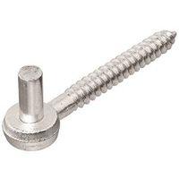HOOK SCREW STEEL 5/8X5IN ZINC