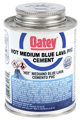 4OZ BLU LAVA PVC CEMENT