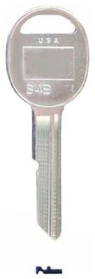GM DR & TRUNK KEY BLANK