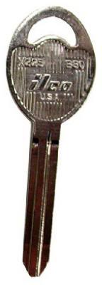 GM MASTER KEY BLANK