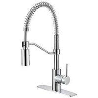 FAUCET KITCHEN SPRG P-DWN CHRM