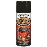 PAINT SPRY ENGINE GLO BLK 12OZ