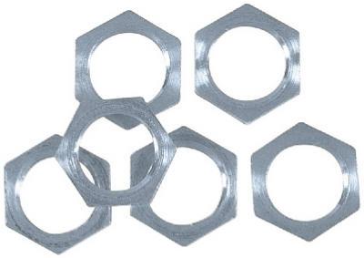 6PK STL HEX LOCKNUT