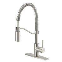 FAUCET KITCHEN SPRING P-DWN SS