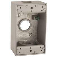 BOX OUTLET ALUM 1G 3/4INCH NPT