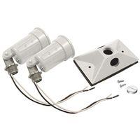 WHT 2LT WTHRPRF LMPHLDR/COVER