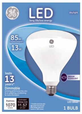 GE13W Day BR40 FLD Bulb