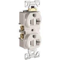 RECEPTACLE DPLX WHT 20A/125V