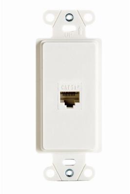 1PORT CAT5E WALL JACK
