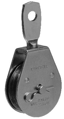2" SS SWIV EYE PULLEY