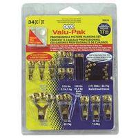 HANGER PICTURE KIT 32PC ASSTD