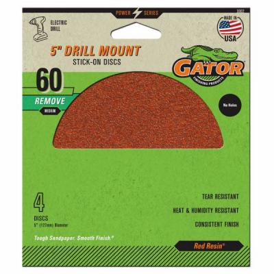 4PK 5" 60G AO Sand Disc