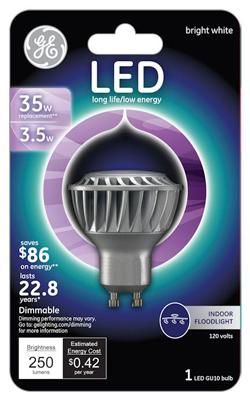 GE3.7W WHT MR16FLD Bulb