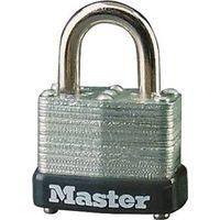 PADLOCK STL KD VRTCLR 1-1/2IN
