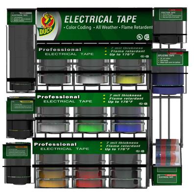 ELEC TAPE POP RACK
