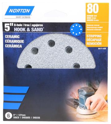 3PK 5" 80G 8HOLE DISC