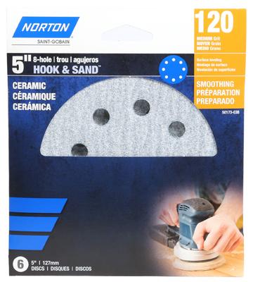 3PK 5" 120G 8HOLE DISC