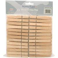 CLOTHESPINS WD BAG 84MM 50PC