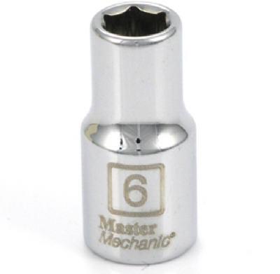 MM 1/4DR 6mm 6PT Socket