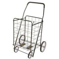 SHOPPING CART BLK 154LBS CAP