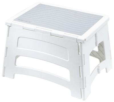 1 STEP PLAS FOLD STOOL