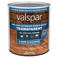 STAIN&SEALER TRNSP RED NATL QT