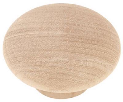 1-3/4x3/4 RND WD Knob