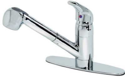 HP CHR PULL KITC FAUCET