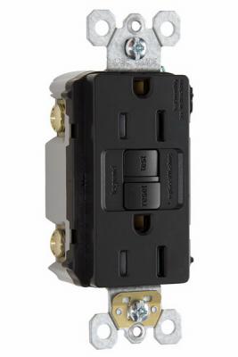15A BLK SELF TEST GFCI