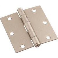 HINGE DOOR 3-1/2 SATIN NKL STL