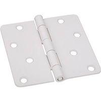 HINGE DOOR 4IN 1/4 RC WHITE