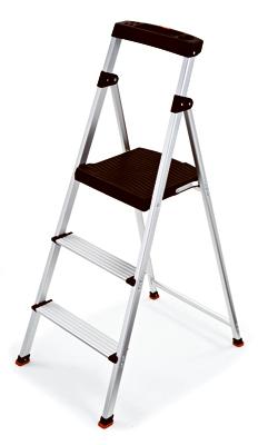3 STEP ALU STEPSTOOL