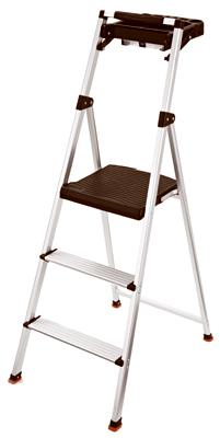 3 STEP ALU STOOL/TRAY