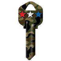 KW1-15 KEYBLANK CAMO STARS