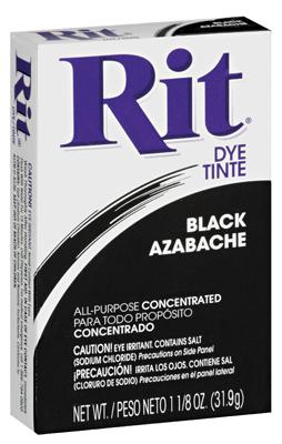 Rit 1-1/8OZ BLK Pow Dye