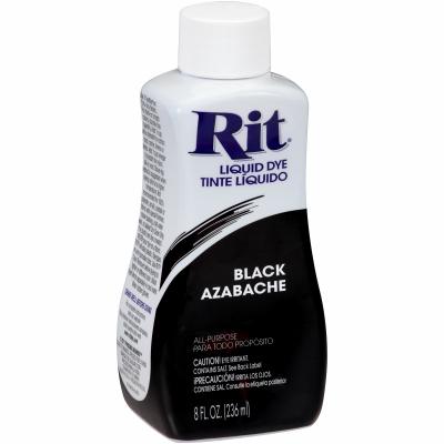 RIT 8OZ BLK LIQ DYE