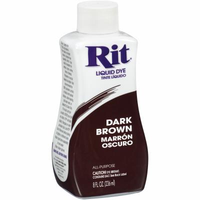Rit 8OZ DK BRN LIQ Dye
